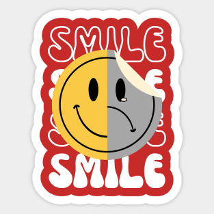 Smile Sparkle shine Sticker